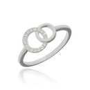 Frank Trautz fehér arany gyűrű 52-es méret - 1-08324-52-0089/52